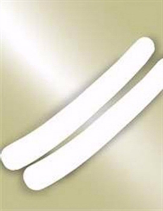 {=Clerical-Collar Replacement Tab-White (Pack Of 2)}