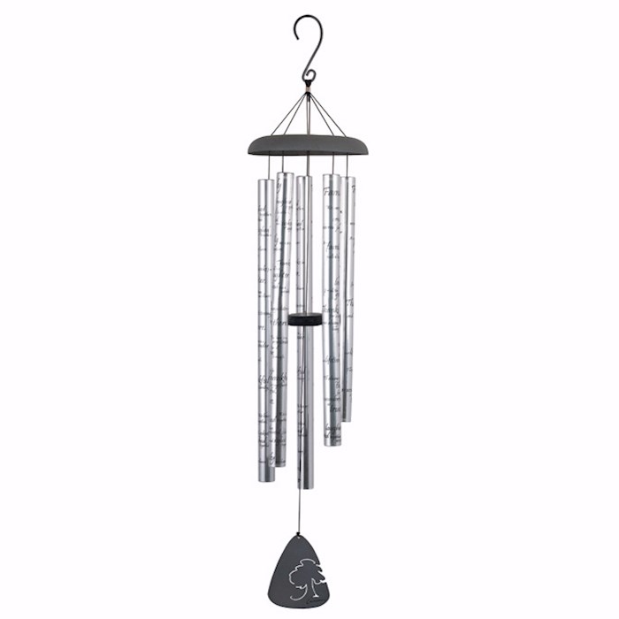 {=Wind Chime-Sonnet-Family-Silver/Black (44")}