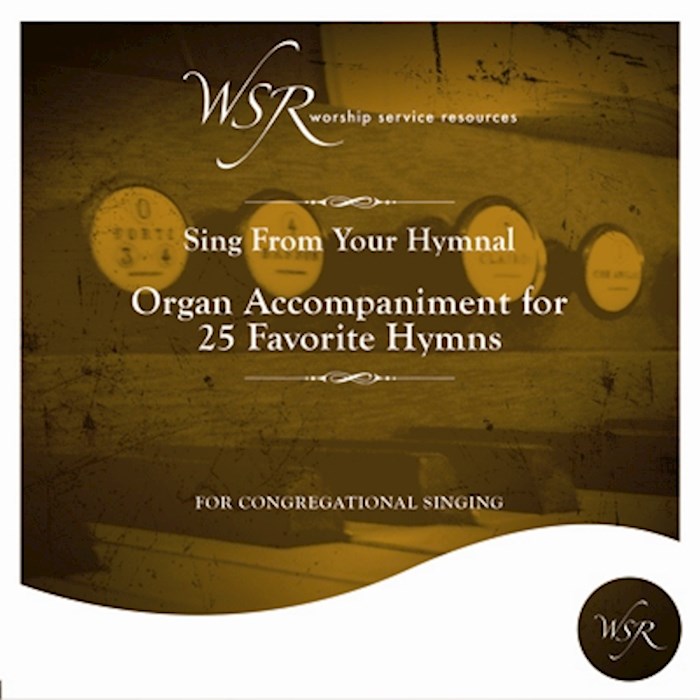 {=Audio CD-25 Favorite Hymns-Organ Accompaniement}