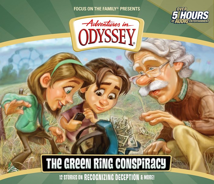 {=Audio CD-Adventures In Odyssey #53: Green Ring Conspiracy (4 CD)}