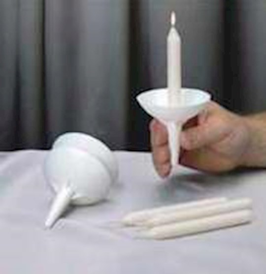 {=Candle-Candlelight Service Reusable Holder Kit (Pack Of 50) (#1946)}