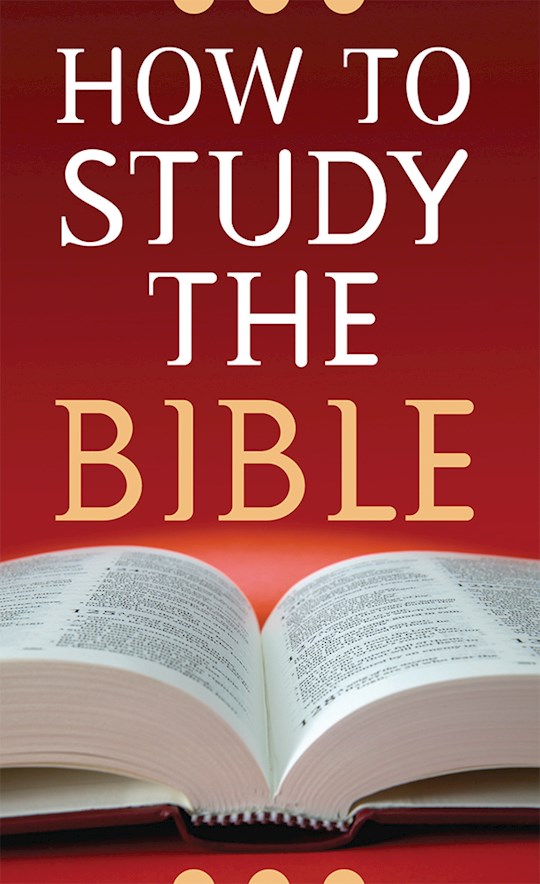 {=How To Study The Bible (Value Books)}