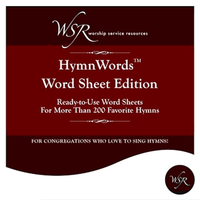 {=Software-Hymnwords-Word Sheet Edition-200+ Hymns}