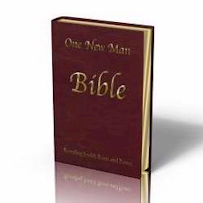 {=One New Man Bible-Burgundy Imitation Leather}
