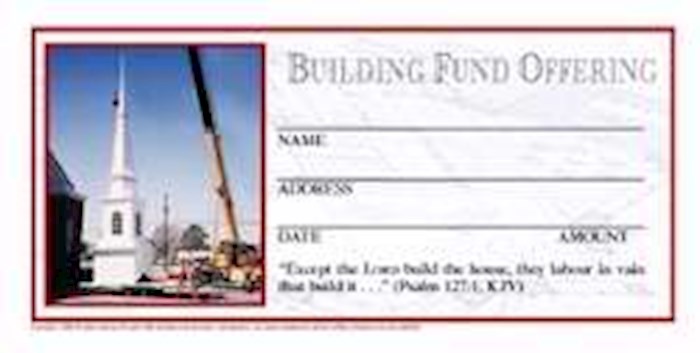 {=Offering Envelope-Building Fund Offering (4 Color) (Pack Of 250) (#49038)}