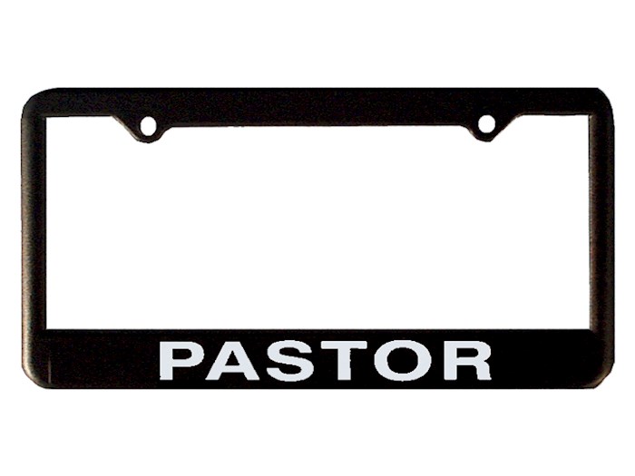 {=Auto Tag Frame-Pastor-Black}