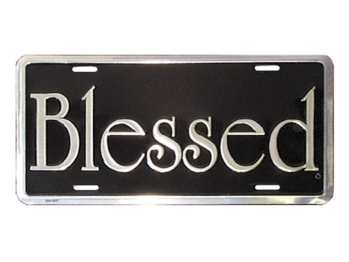 {=Auto Tag-Deluxe-Blessed-Silver/Black}