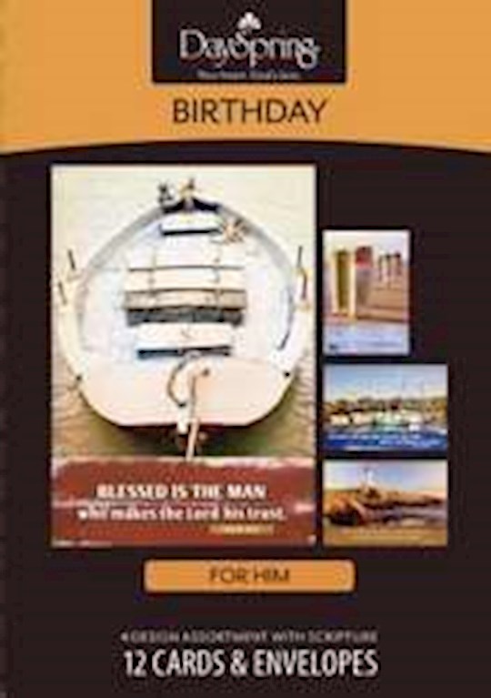 {=Card-Boxed-Birthday-Nautical (Masculine) (Box Of 12)}