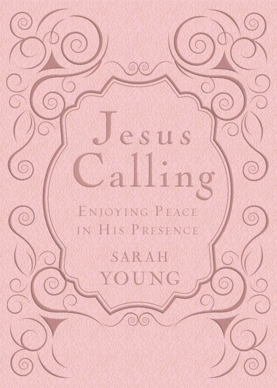 {=Jesus Calling (Womens Edition)-Pink Leathersoft}