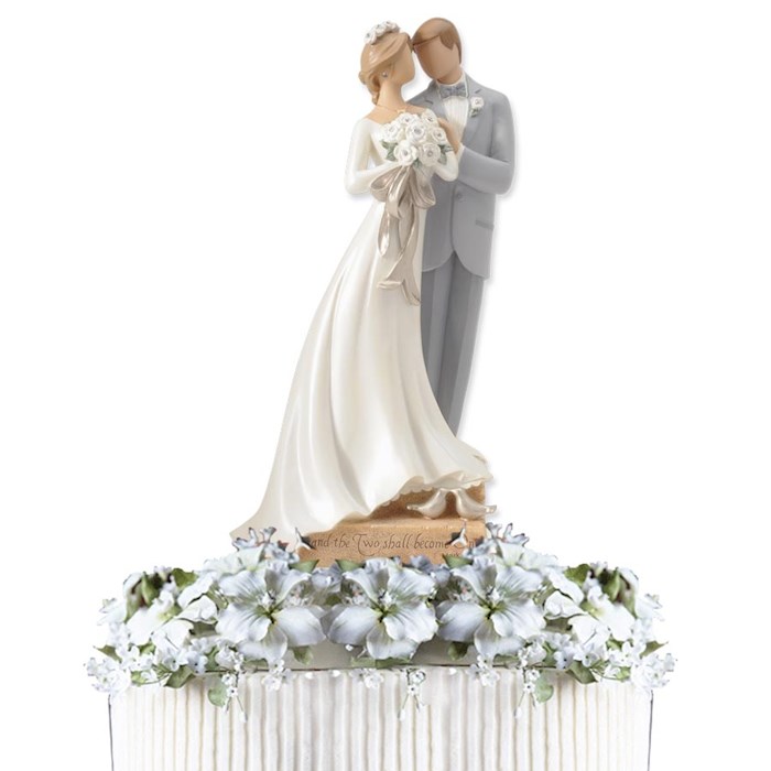 {=Cake Topper-Legacy Of Love-Wedding/Two Shall Become One}