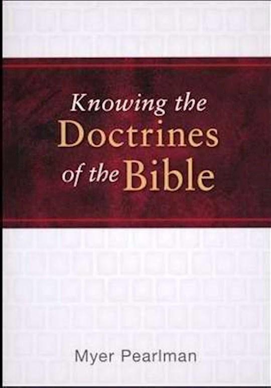 {=Knowing The Doctrines Of The Bible}