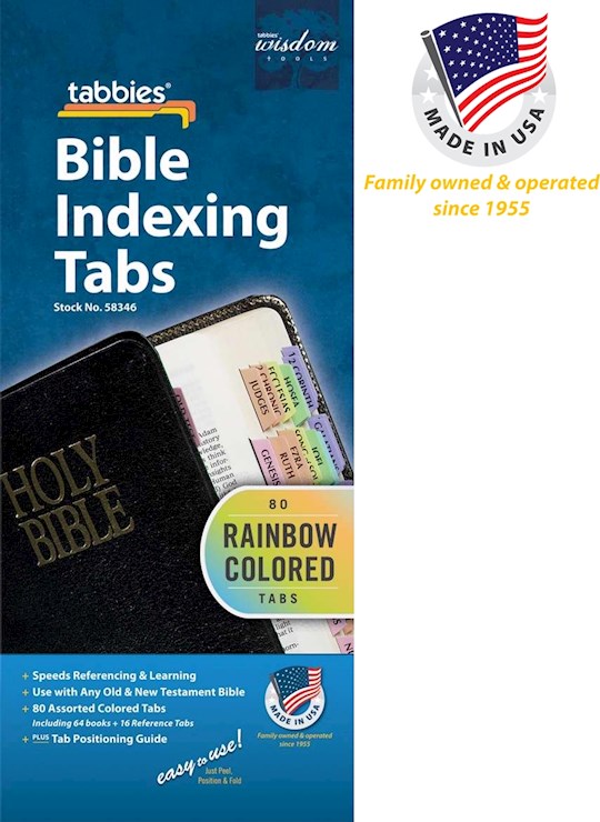 {=Bible Tab-Rainbow-Old & New Testament}