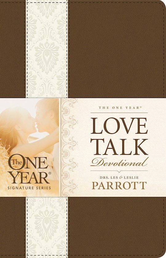 {=The One Year Love Talk Devotional For Couples-Brown LeatherLike}