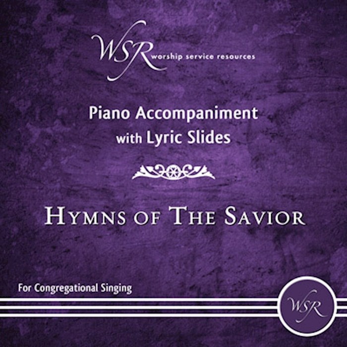 {=Audio CD-Hymns Of The Savior-Piano Accompaniment With Lyric Slides DVD}