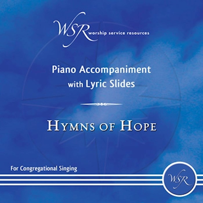 {=Audio CD-Hymns Of Hope-Piano Accompaniment With Lyric Slides DVD}
