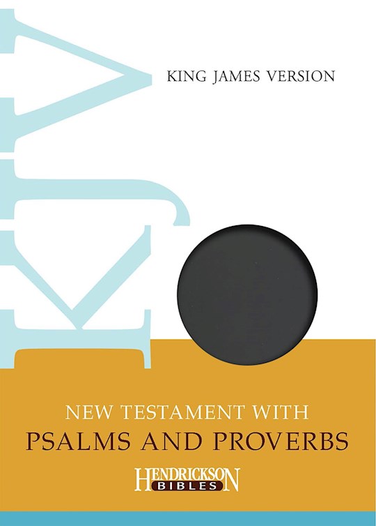 {=KJV New Testament With Psalms & Proverbs-Black Flexisoft}