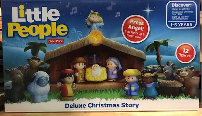 {=Toy-Little People Nativity Play Set (12 Figures-Total Of 18 Pieces)}