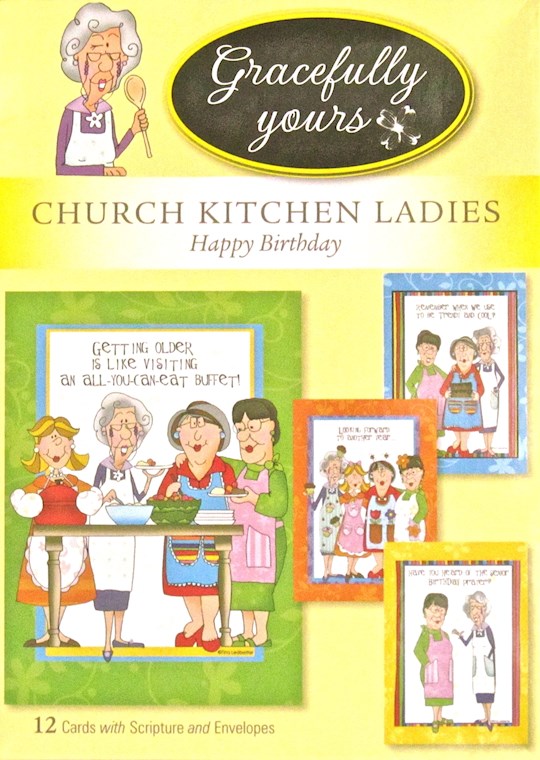 {=CARD-BOXED-BIRTHDAY-CHURCH KITCHEN LADIES #117 (BOXED/12)}