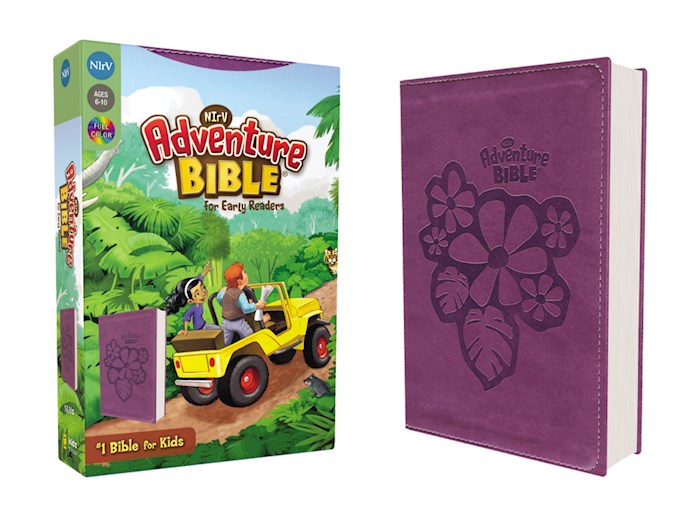 {=NIrV Adventure Bible For Early Readers (Full Color)-Purple DuoTone}