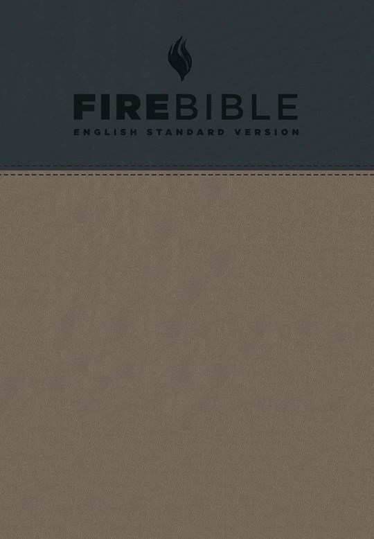 {=ESV Fire Bible-Gray/Slate Flexisoft }