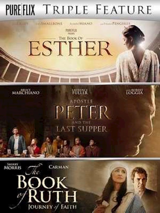 {=DVD-Biblical Trilogy: Esther/Apostle Peter & Last Supper/Book Of Ruth (3 DVD)}