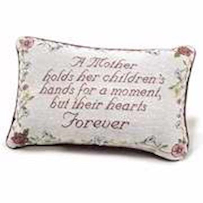 {=Pillow-A Mother Holds Her Children's... (12.5" x 8.5")}