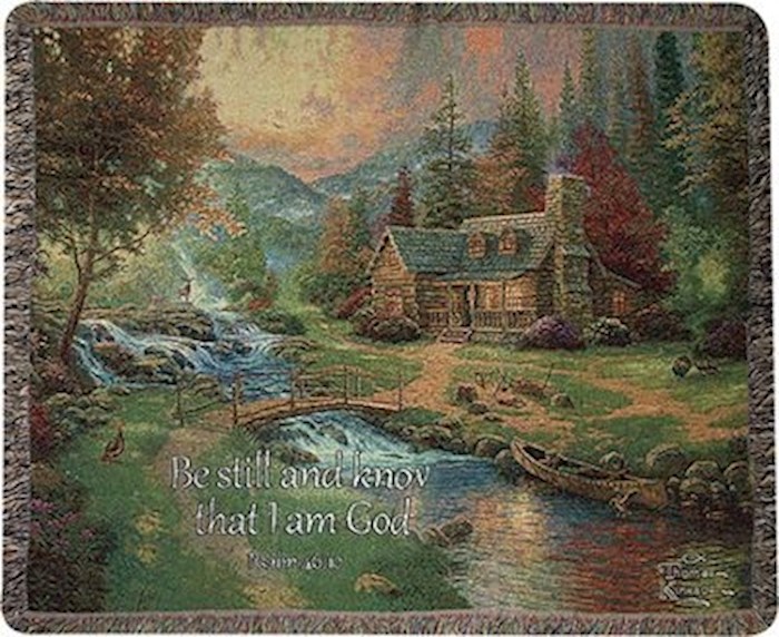 {=Throw-Mountain Paradise-Tapestry (50" x 60")}