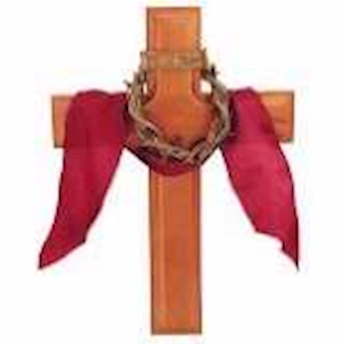 {=Wall Cross-Crown Of Thorns (10")}