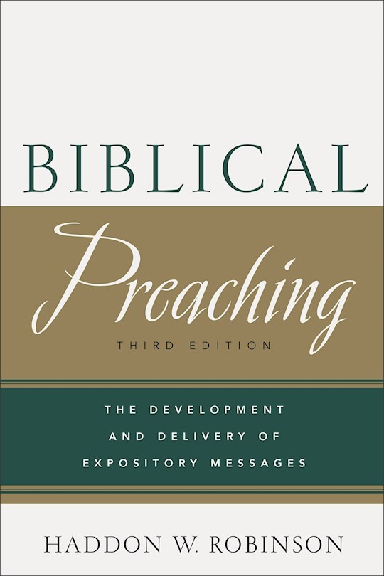 {=Biblical Preaching (3rd Edition)}