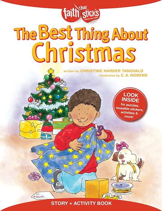 {=Best Thing About Christmas Activity Book  (Faith That Sticks)}