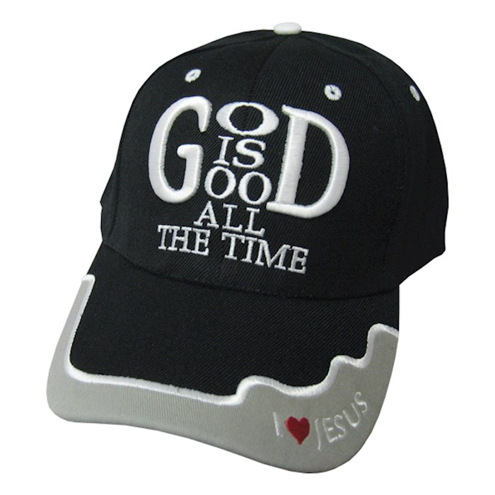 {=Cap-God Is Good-Black}