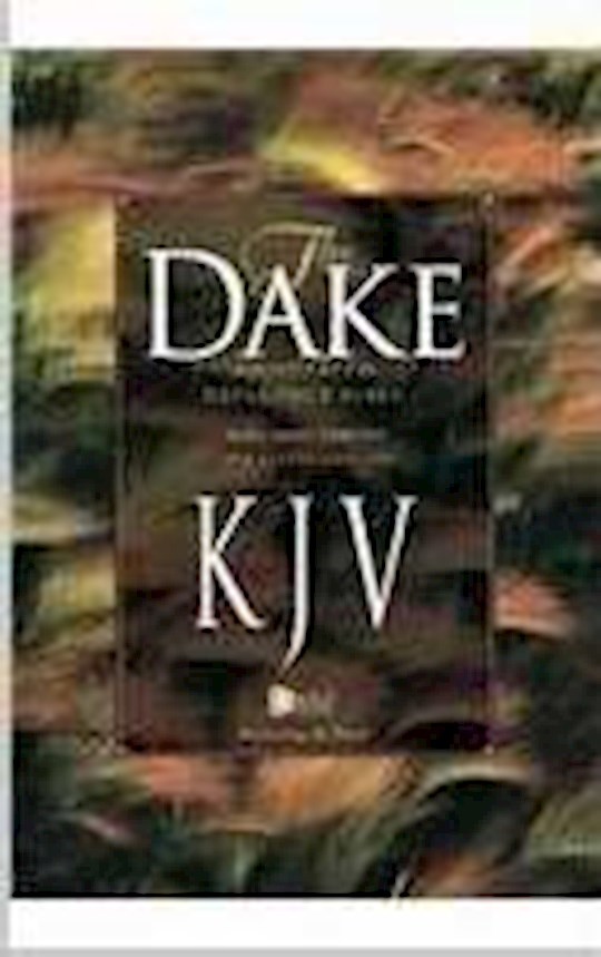 {=KJV Dake Annotated Reference Bible-Hardcover}