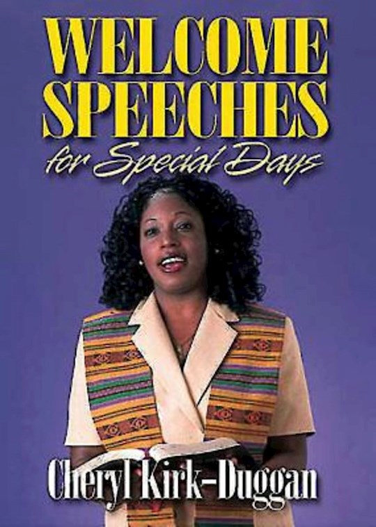 {=Welcome Speeches For Special Days}