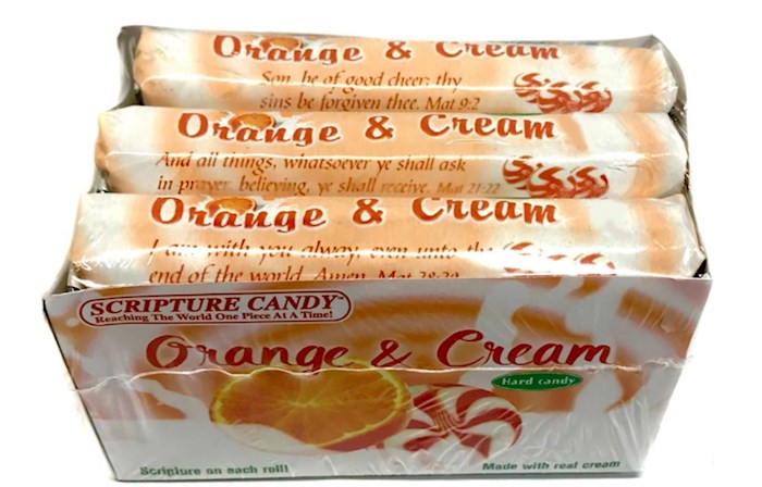 {=Candy-Orange & Cream Rolls (#04474) (Pack of 9)}