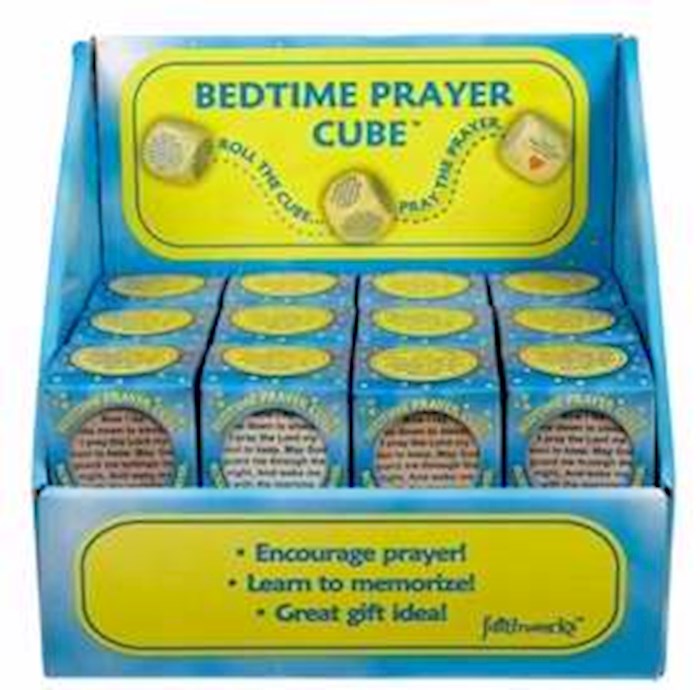 {=Prayer Cube-Bedtime Prayer Cubes w/Display & Gift Box (Pack Of 24) (PKGT)}