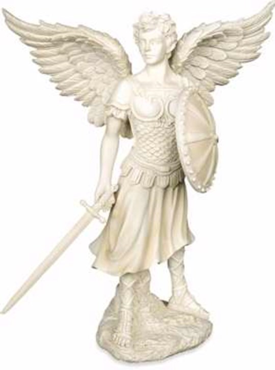 {=Figurine-Archangel Michael (9.25")}