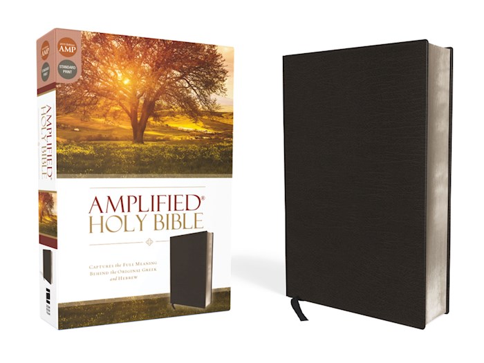 {=Amplified Holy Bible (Revised)-Black Bonded Leather}