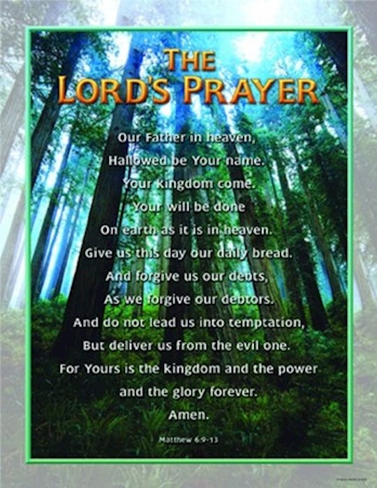{=Chart-The Lord's Prayer (17" x 22")}