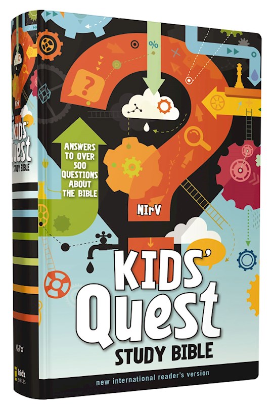 {=NIrV Kids' Quest Study Bible (Updated)-Printed Hardcover}