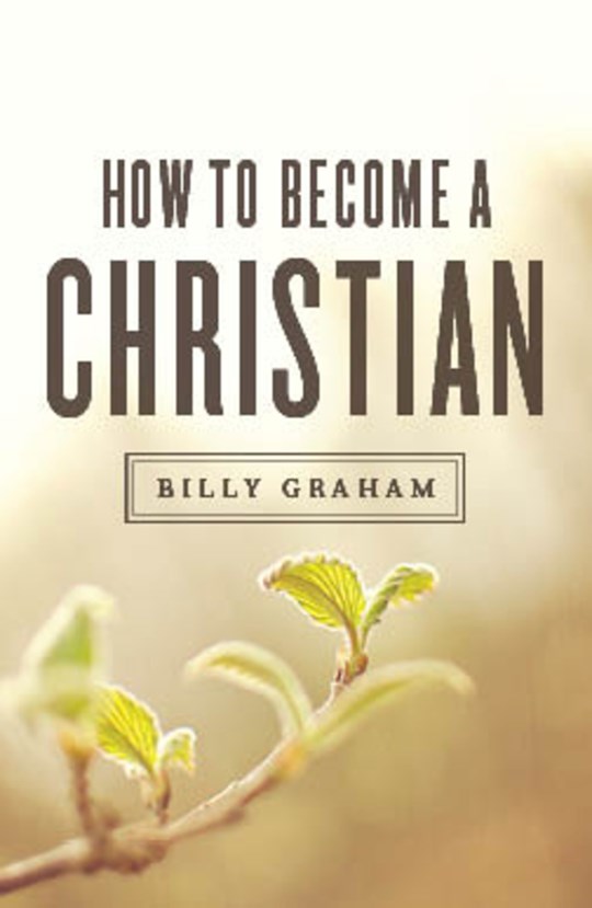 {=Tract-How To Become A Christian (KJV) (Pack Of 25)}