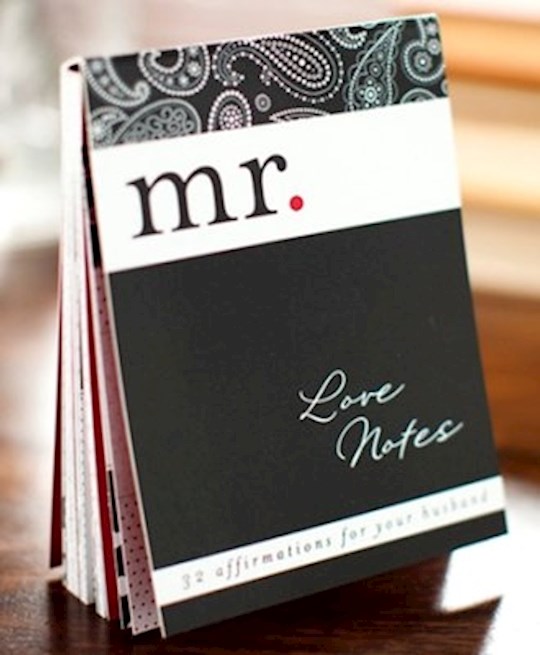 {=Note Card-Mr. Love Notes: 32 Affirmations For Your Husband (Pack of 32) }