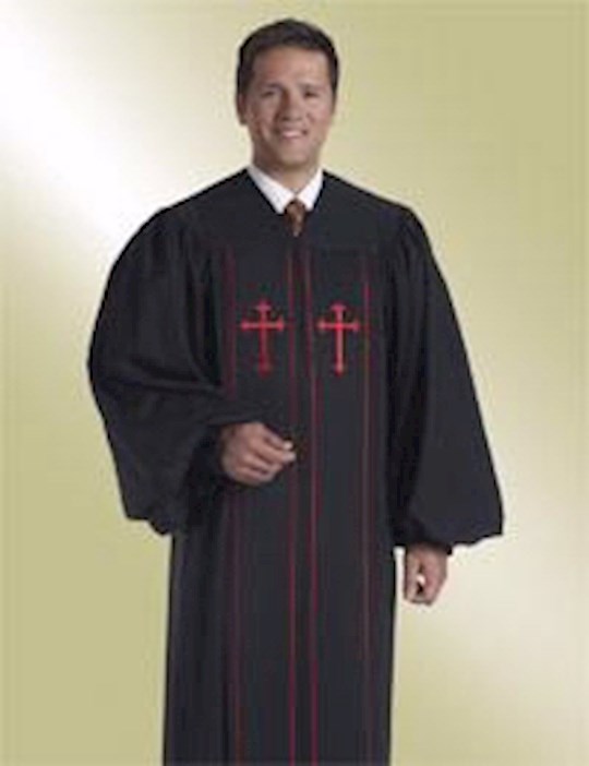 {=Clergy Robe-Cleric-S15/52-58-35-Black}