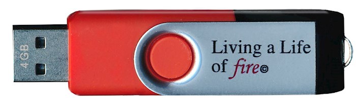 {=Audiobook-Living A Life Of Fire-USB Flash Drive}