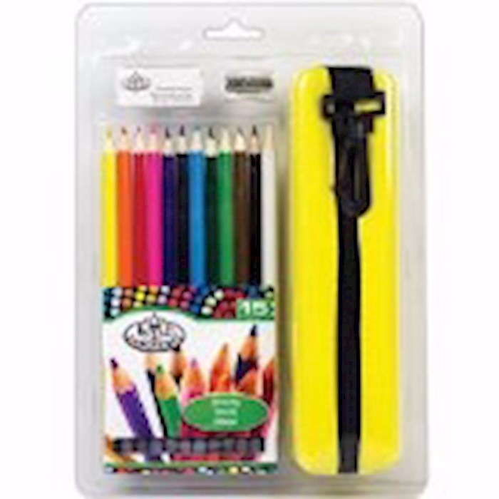 {=Colored Pencil Set (Royal Brush) (Set Of 15)}