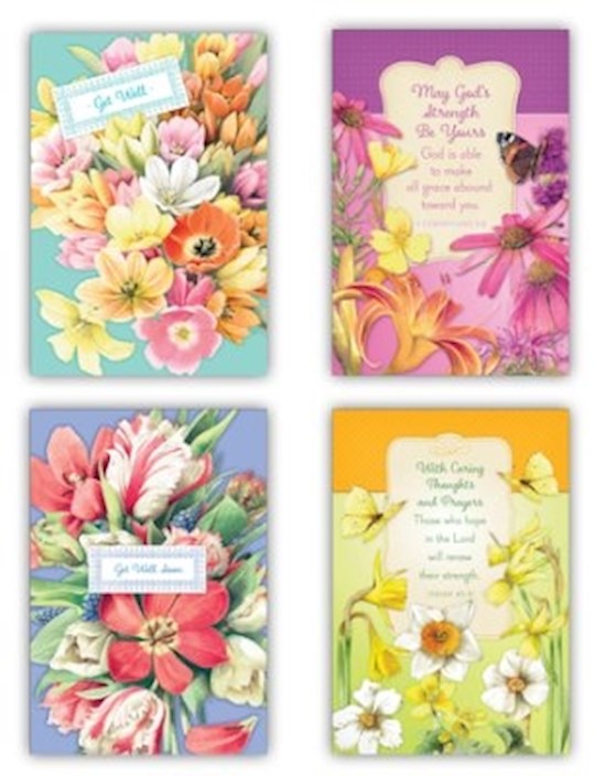 {=Card-Boxed-Get Well-Marjolein Bastin (Box Of 12)}