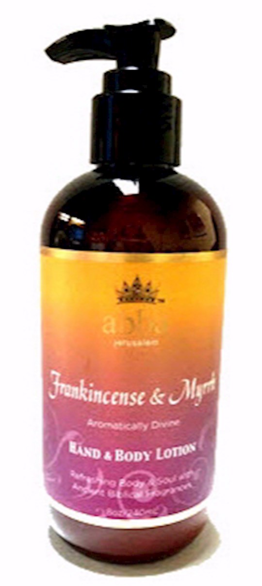 {=Bath Scents-Frankincense & Myrrh Body Lotion w/Pump-8 Oz}