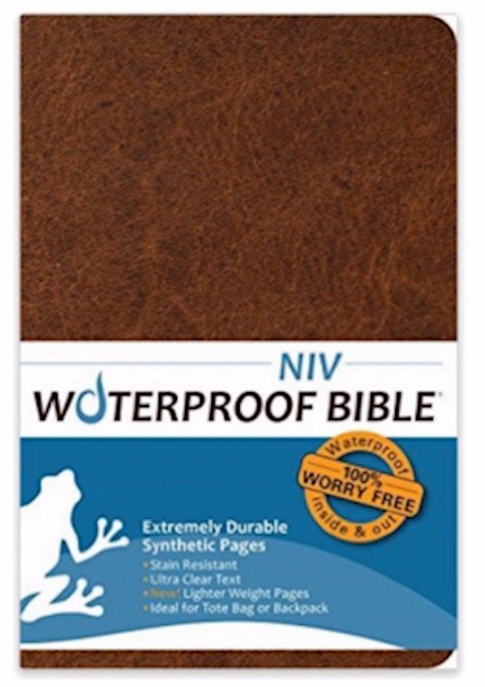 {=NIV Waterproof Bible-Brown}