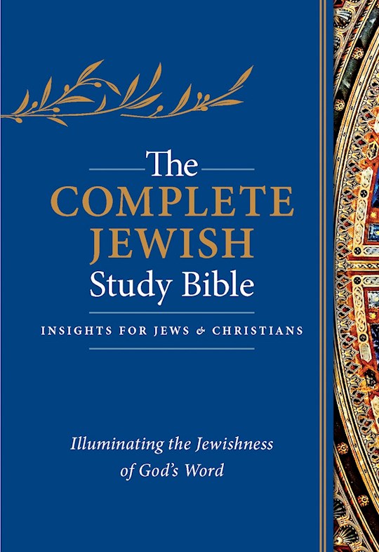 {=The Complete Jewish Study Bible-Blue Flexisoft}