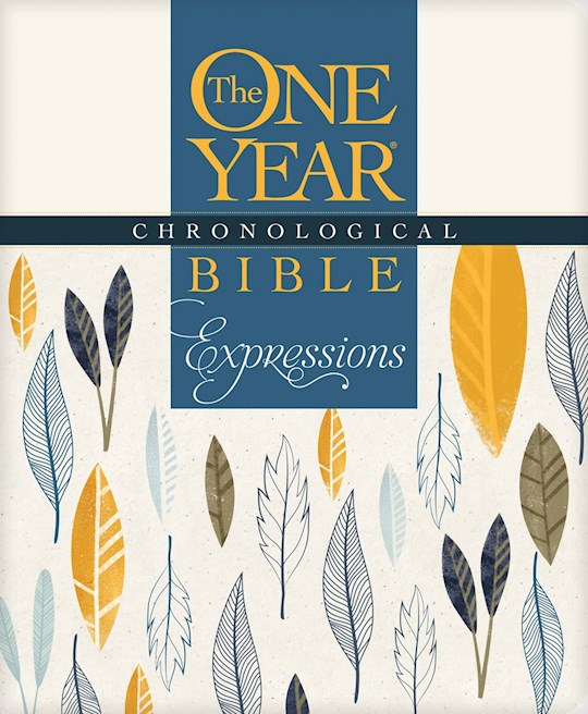 {=NLT The One Year Chronological Bible Creative Expressions-Deluxe Leaves Softcover}