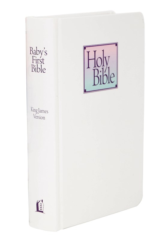 {=KJV Baby's First Bible-White Hardcover}